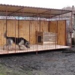 Как сделать вольер для собаки своими руками
